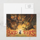 Bonzo Terks Briefkaart (Voorkant / Achterkant)