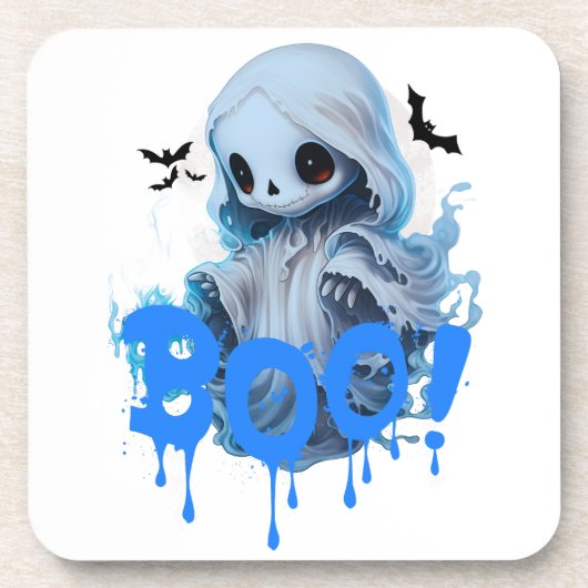 Boo 03 bier onderzetter (Voorkant)