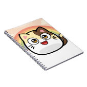 Boo als Cat Design Products Notitieboek (Rechterzijde)