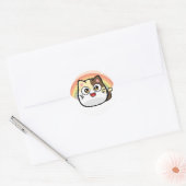 Boo als Cat Design Products Ronde Sticker (Envelop)