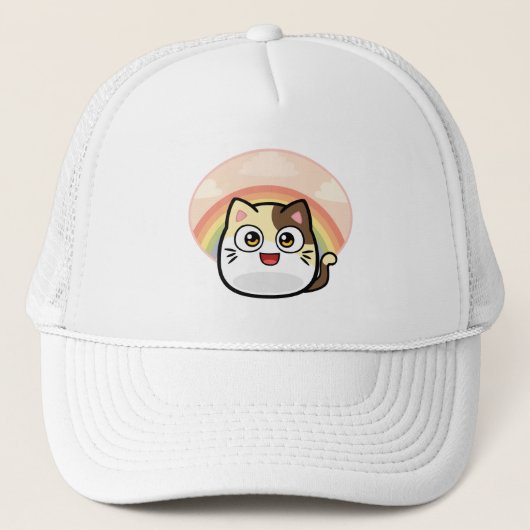Boo als Cat Design Products Trucker Pet (Voorkant)
