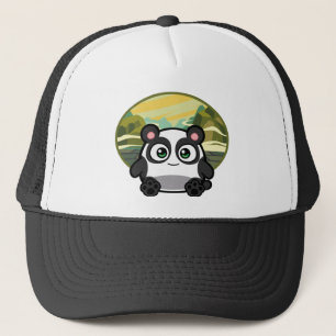Boo als Panda Apparel Trucker Pet