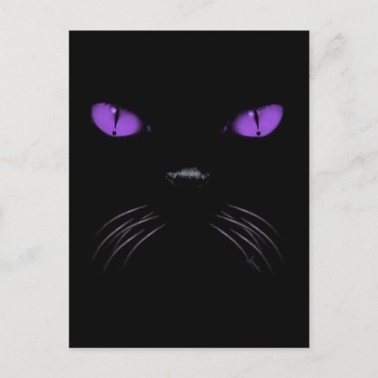 Boo - Amethyst-Briefkaart Briefkaart (Voorkant)