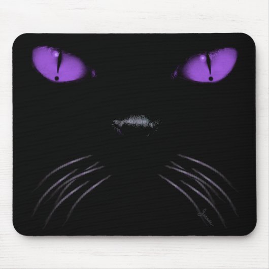 Boo - Amethyst Mousepad Muismat (Voorkant)