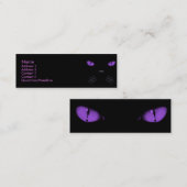 Boo - Amethyst-profielkaart Mini Visitekaartje (Voorkant / Achterkant)