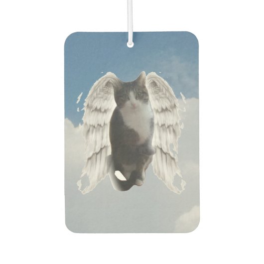 Boo Angel Rectangle Air Freshener Luchtverfrisser (Voorkant)