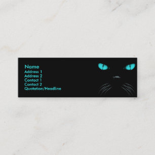 Boo - Aquamarine-profielkaart Mini Visitekaartje