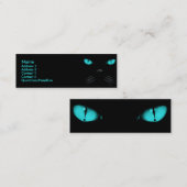 Boo - Aquamarine-profielkaart Mini Visitekaartje (Voorkant / Achterkant)