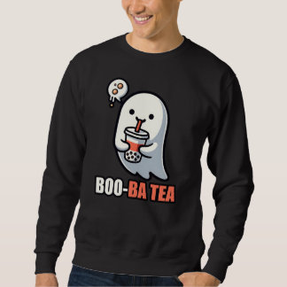 Boo-Ba Tea Ghost – Playful Halloween Boba Lover De Trui
