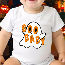 Boo Baby Kinder Spook Halloween Wit Romper