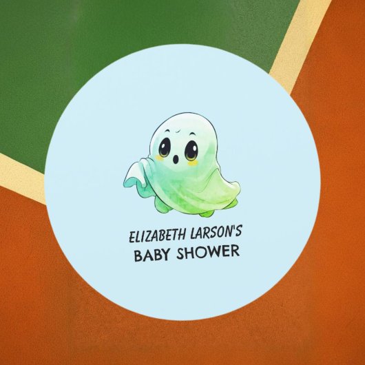 Boo Baby shower Halloween Blauw Thema Schattige Fe Confetti