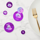 Boo Baby shower Halloween Deep Paarse Theme Party Confetti (Groep)