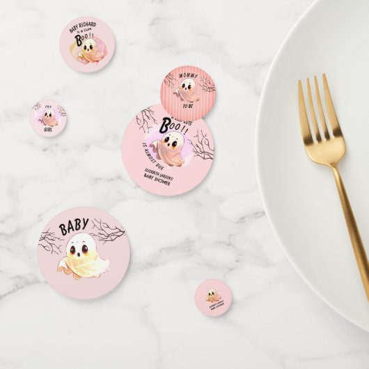 Boo Baby shower Halloween Roze thema Schattige fee Confetti (Groep)