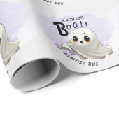 Boo Baby shower Halloween thema Leuk feest Cadeaupapier (Rol Hoek)