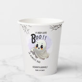 Boo Baby shower Halloween thema Leuk feest Papieren Bekers (Voorkant)