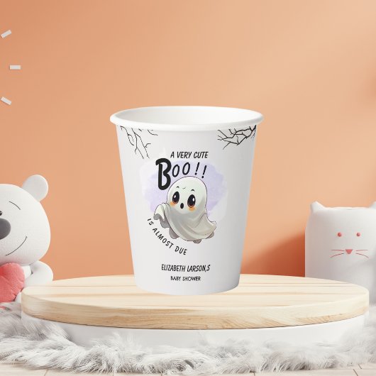 Boo Baby shower Halloween thema Leuk feest Papieren Bekers