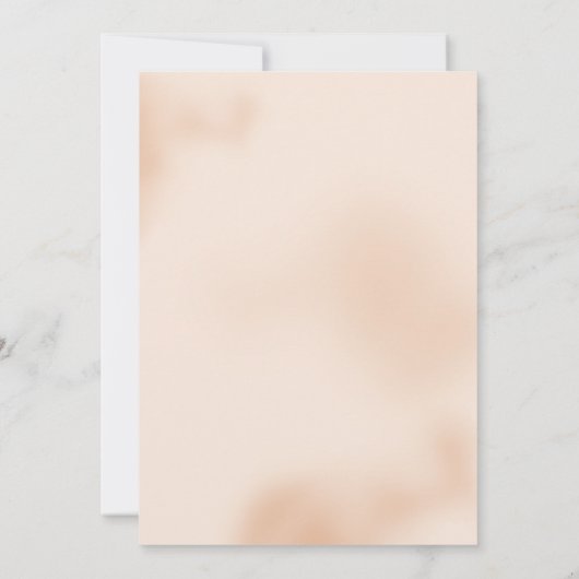 Boo Baby shower Onze kleine boe is bijna te wijten Kaart (Achterkant)