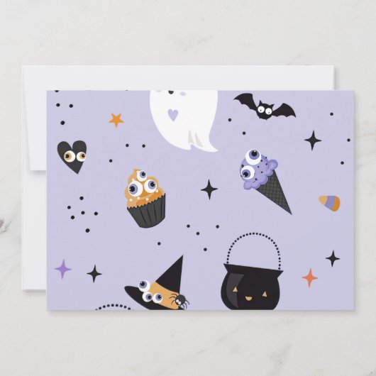 Boo Baby shower Onze kleine boo is bijna te wijten Kaart (Achterkant)