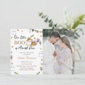 Boo Baby shower Onze kleine boo is bijna te wijten Kaart (Staand voorkant)