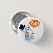 Boo Badge Ronde Button 3,2 Cm (Voorkant /achterkant)