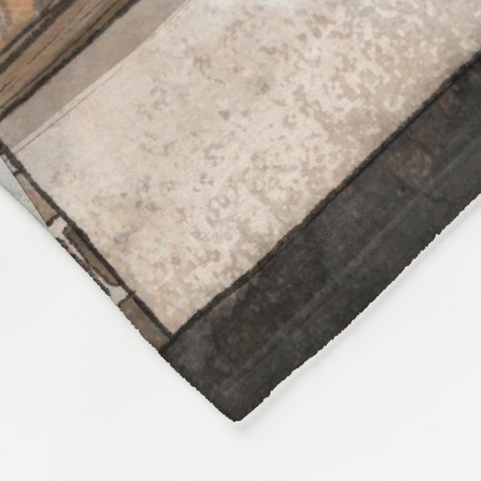 Boo Bakery Fleece Deken (Hoek)