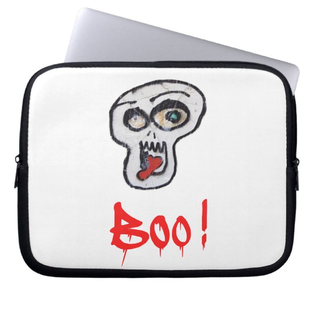 Boo Banksy! Laptop Sleeve (Voorkant)