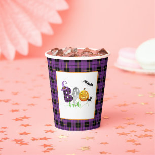 Boo-Bash Birthday Paper Cup - Halloween Papieren Bekers