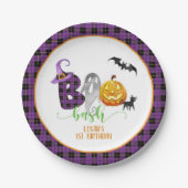 Boo Bash Birthday Party - Bord - Aangepast (Voorkant)