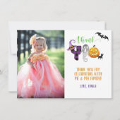 Boo Bash Dank Je Foto Kaart (Voorkant)