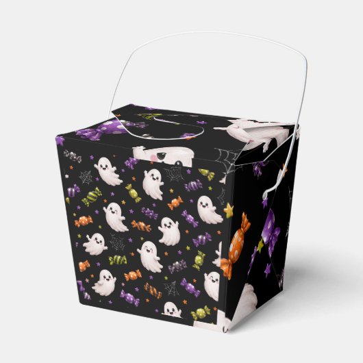 Boo Bash Feest Favor Doos Bedankdoosjes (Voorkant Zijde)