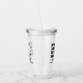 Boo Bash Halloween 3e verjaardag Acryl Drinkbeker (Links)