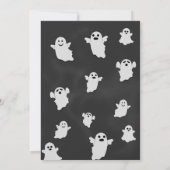 Boo Bash Halloween Party Kaart (Achterkant)