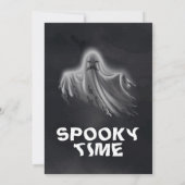 Boo Bash, Halloween Party Kaart (Achterkant)