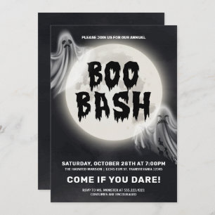 Boo Bash, Halloween Party Kaart
