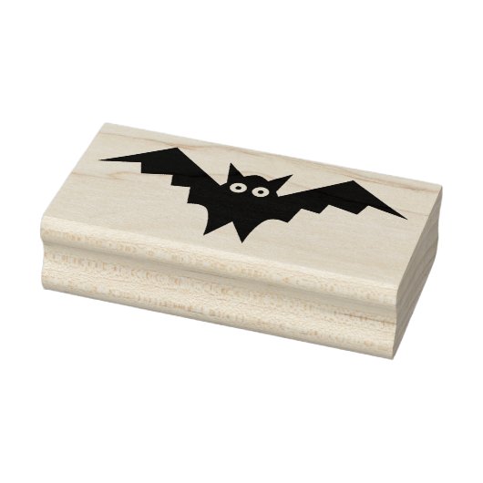 Boo Bat silhouette (kunstzegel) Rubberstempel (Stempel)