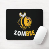 Boo Bee Zombee Zombie Funny Beekeper Halloween Cos Muismat (Met muis)