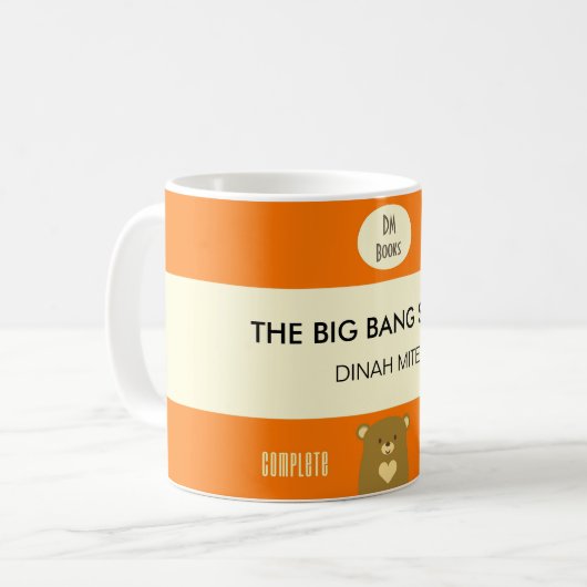 Boo Beer - Pompoenen Sinaasappel Koffiemok (Voorkant links)