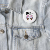 Boo Bees Ghost Bee Halloween Kostuum Vrouwen Grapp Ronde Button 5,7 Cm (In situ)