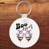 Boo Bees Ghost Bee Halloween Kostuum Vrouwen Grapp Sleutelhanger (Voorkant)