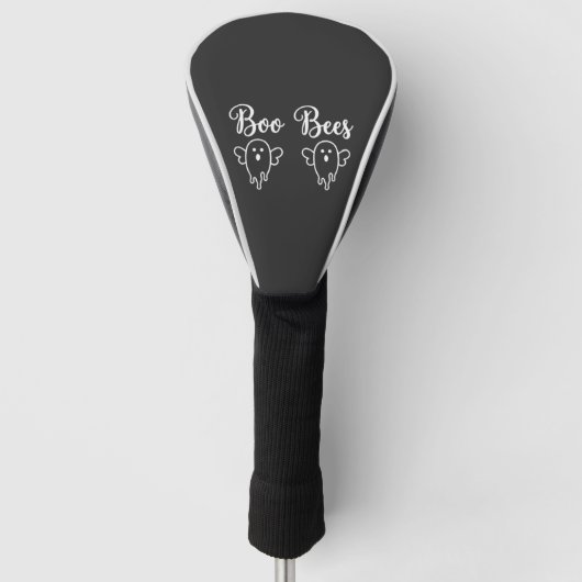 Boo Bees Halloween Geest Ontwerp Golfheadcover (Voorkant)