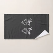 Boo Bees Halloween Geest Ontwerp Handdoek (Handdoek)