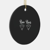 Boo Bees Halloween Geest Ontwerp Keramisch Ornament (Rechts)