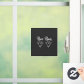 Boo Bees Halloween Geest Ontwerp Raamsticker (Huis)