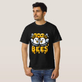 Boo Bees Halloween Geesten en Bijen T-shirt (Voorkant volledig)