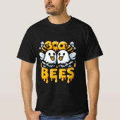 Boo Bees Halloween Geesten en Bijen T-shirt (Voorkant)