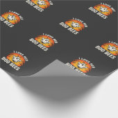Boo Bees Halloween Geestige Bij Grappig Design_1 Cadeaupapier (Hoek)