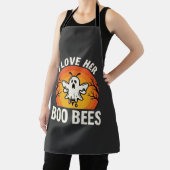 Boo Bees Halloween Geestige Bij Grappig Design_1 Schort (Insitu)