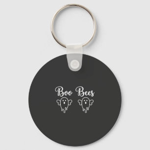 Boo Bees Halloween Spoken Ontwerp Sleutelhanger