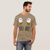 Boo Bees Halloween voor vrouwen Funny Bees T-shirt (Voorkant volledig)