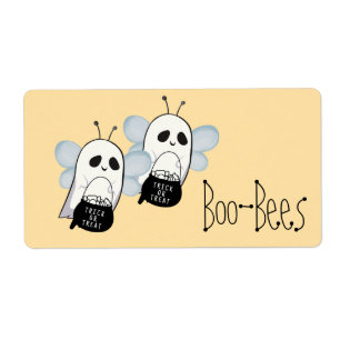 Boo-Bees Retour Adreslabel Etiket